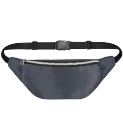 Avolusion Travel Waist bag Stylish and Functional Waist Bags for Men and Women Waterproof, Leather Waist Bag with Adjustble Waist Belt Travel Waist Pouch