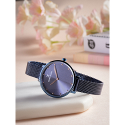Daniel Klein Women Navy Blue Analogue Watch DK11421-7