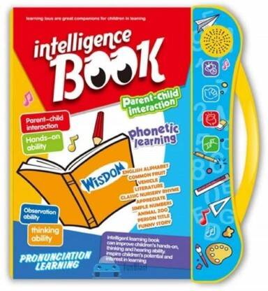 Aganta Fetching Intelligence Educational Interactive Book for 3+ Year Kids .(Multicolor)