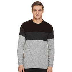 Amazon Brand - Symbol Men's Acrylic Crew Neck Sweater (SWR-SY-AW21-04_Multicolour_M)