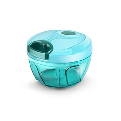SPECIFY Premium Handy Chopper with 3 Blades for Effortlessly Chopping Vegetables and Fruits for Your Kitchen (Green, 450ML)