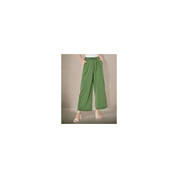 Flared Palazzos with Insert Pockets