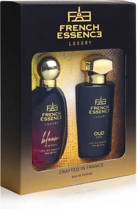 FRENCH ESSENCE Luxury Premium Bloom & Oud Perfume Gift Set Long Lasting Fragrance Scent Eau de Parfum  -  60 ml(For Men & Women)