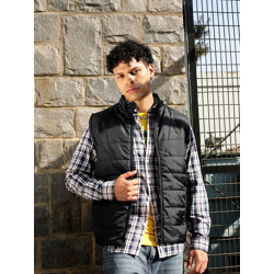 HIGHLANDER Men Black Padded Jacket