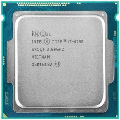 Intel I7 4790 4 GHz LGA 1150 Socket 4 Cores Desktop Processor(Silver)