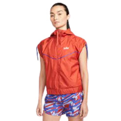 NIKE-AS W NK RPL IC WVN JACKET-CINNABAR/CINNABAR/LAPIS/WHITE-DQ6144-623-XL