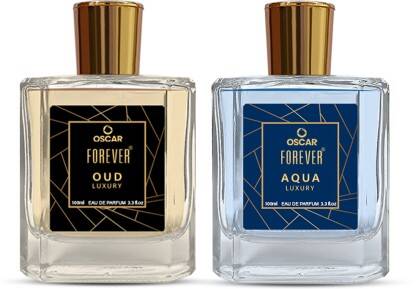 OSCAR Forever Luxury Combo of Aqua & Oud Long Lasting Fragrance (100ml Each) Eau de Parfum  -  200 ml(For Men & Women)