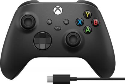 MICROSOFT Wireless Controller Bluetooth  Gamepad(CNTRLLR BLACK, For Xbox One, Xbox Series X, Xbox Series S)