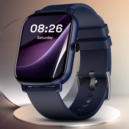 Noise Icon Buzz 1.69  Display with Bluetooth Calling, Built-In Games, Voice Assistant Smartwatch(Blue Strap, Regular)