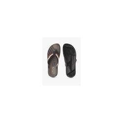 Thong-Strap Flip-Flops with Printed Footbed