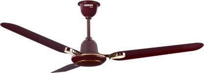 LUMINOUS Josh Deco 1 Star 1200 mm 3 Blade Ceiling Fan(Brown | Pack of 1)
