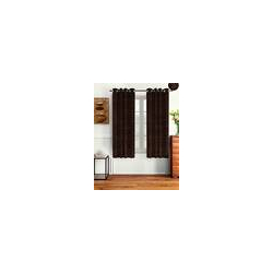 Set of 2 Printed Eyelet Window Curtains