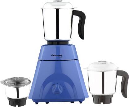 Butterfly 500 W Mixer Grinder(500 Watts Grand | 3 Jars | Blue)