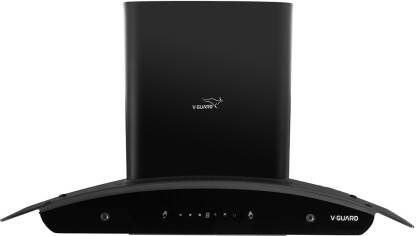 V-Guard X20 Neo Filterless Auto Clean Wall Mounted Black 1400 CMH Chimney