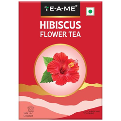 TE-A-ME Hibiscus Tea - 50G | Maybe Used for Mocktails, Syrups, Iced Tea Cocktails | | 100% Natural Colorant | Herbal Tea - Caffeine Free