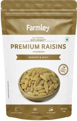 Farmley Premium (Kishmish) Raisins(1 kg)