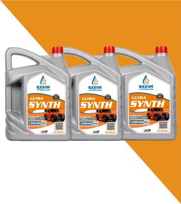 ESSON ULTRASYNTH 10W40 4.5 LTR P3 Full-Synthetic Engine Oil(13.5 L)