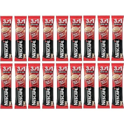 Nescafe 3in1 Original 18 Sachets Each Instant Coffee 17.5Gm Powder Pouch (Imported)