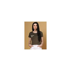 Typographic Print Crew-Neck T-shirt