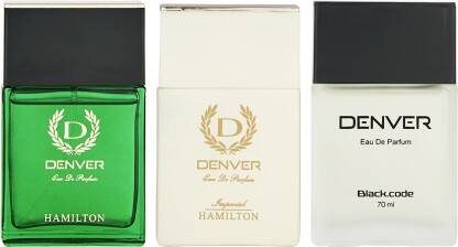 DENVER Hamilton and Black.code and Imperial Eau de Parfum  -  210 ml(For Men)