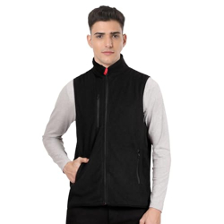 Scott International Jacket For Men Polar Fleece Jacket For Winter Jacket For Men Stylish Sleeveless Mens Jacket Jerkin for Men Standard Length Casual Jacket Winter Jackets for Men
