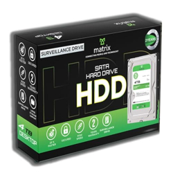 Matrix 4TB SATA Hard Drive for Desktop (HDD) 3.5 Inch SATA 6 GB/s 7200 RPM, 2 Year Warranty