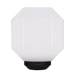 PHILIPS Octave Gate Light 8-inches |Modern Style Decorative Gate Light for Home | Holder: B22 |Pack of 1 (Bulb not Included)