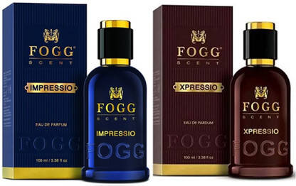FOGG Impressio + Xpressio 100ml Each Eau de Parfum  -  200 ml(For Men)