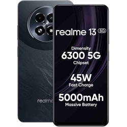 realme 13 5G (Dark Purple, 8GB RAM, 128GB Storage) | Expandable Upto 2TB | Up to 18GB Dynamic RAM | 50MP AI Dual Camera | 6.72  AMOLED Display | 45W Ultra Charging | Dimensity 6300 Processor