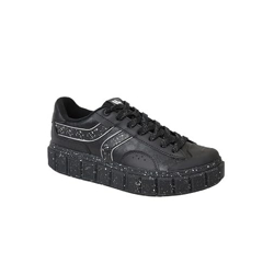 XTEP Men's Fashionable Upper with RB Sole Skateboarding Shoes/Sneakers SkateTech Pro Kicks Black