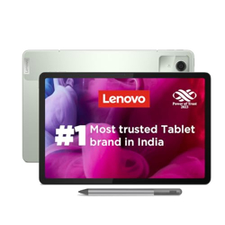 Lenovo Tab M11 with Pen |Wi-Fi | 4 GB RAM, 128 GB ROM|11 Inch Screen| 90 Hz, 72% NTSC, FHD Display| Quad Speakers with Dolby Atmos|Octa-Core Processor |13 MP Rear Camera,Seaform Green
