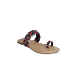 Vishudh Women Multicoloured Open Toe Flats