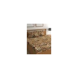 180 TC Printed Double Size Bedsheet with Pillow Covers 