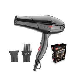 KIKI NEW GAIN NG-1600 Professional Salon Series Hair Dryer 1600 Watts Pure Copper long life AC-pro motor 3 Heat Setting & 2 speed setting Cool Shot Styling Comb Nozzle Concentrator Overheat Protection