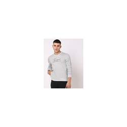 Herringbone Crew-Neck Sweatshirt