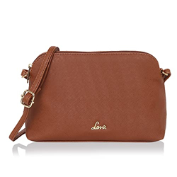Lavie Women's Taffy Horizontal Sling Bag Tan Ladies Purse Handbag