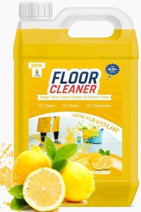MKRB Tile, Floor & Ceramic Cleaner, Multi-surface Bathroom Cleaner Kills 99.9% Germs Lemon(5 L)