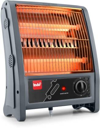 Indo 400/800 Watts Room heater, 2 heat settings | 2 Year Warranty| Quartz Room Heater