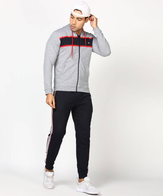 Solid Men Track Suit