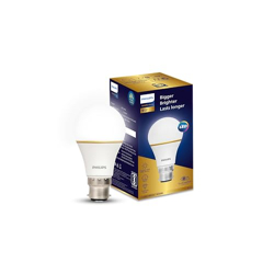PHILIPS 9W LED B22 Bulb | Bigger & Brighter LED Bulb for Home | Color: Cool Day Light | Pack of 1 | Gold Perform Series