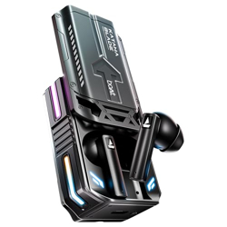 boAt Immortal Katana Blade 2.0 TWS Earbuds w/ 70 hrs Playback,IWP w/Metal Glider & Gliding Blade Sound,50 ms Low Latency Beast Mode,RGB LEDs,4 Mics w/ENx & IPX4 Rating(Gunmetal Black)