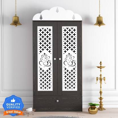 Flipkart Perfect Homes Anandam Engineered Wood Home Temple(Height: 167, Knock Down)