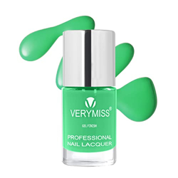 VERYMISS Professional Nail Lacquer - Gel Finish (Go On Green)