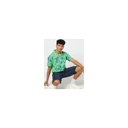Men Abstract Print Regular Fit Shirt