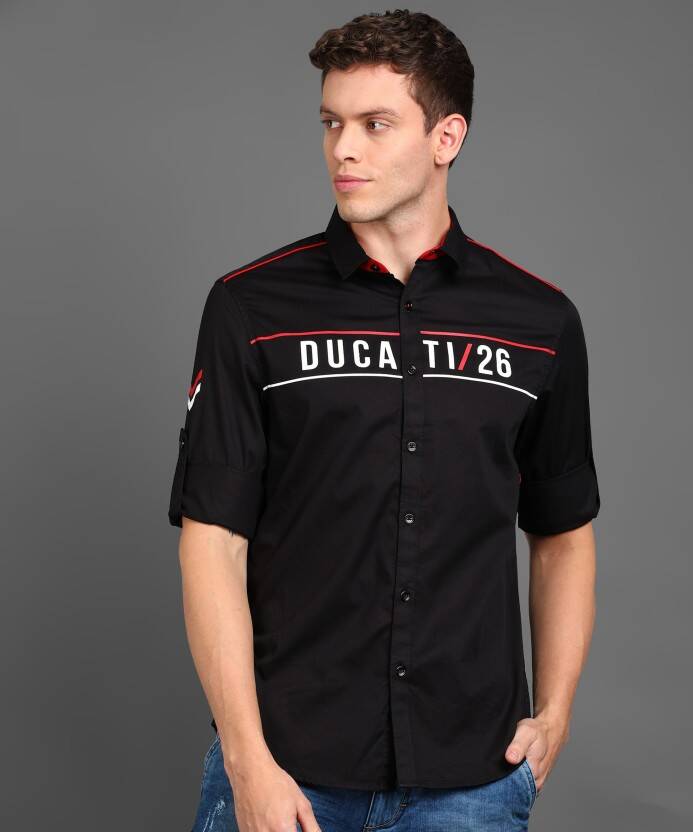 Men Slim Fit Printed Casual Shirt