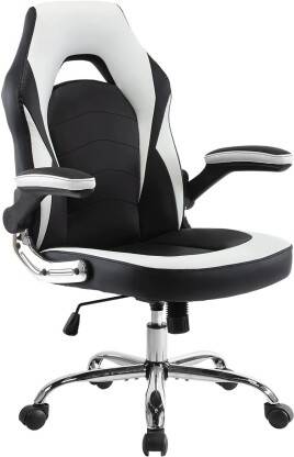 Oakcraft OC-22-WHITE Gaming Chair(White, Black)