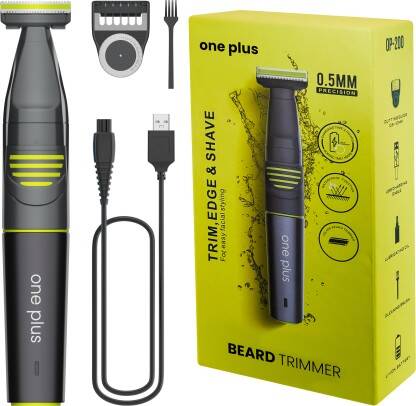 One Plus OP 200 T-blade Cordless Hair Trimmer waterproof Trimmer 