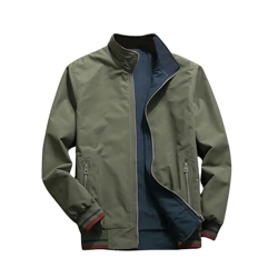 Lymio men jackets || bomber jacket for men || Lightweight Outwear Sportswear Bomber Jacket (J4-6) (IN, Alpha, L, Green)