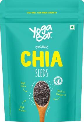 Yogabar Raw Chia Seeds Pouch for Weight loss Management Chia Seeds(250 g)