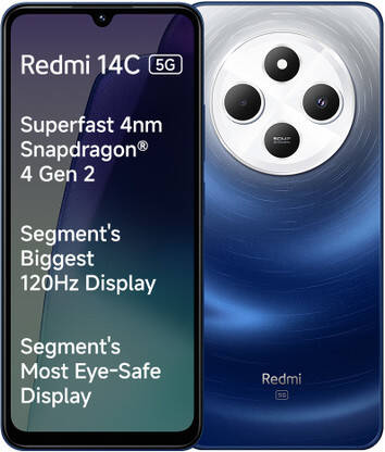 REDMI 14C 5G (Starlight Blue, 64 GB)(4 GB RAM)